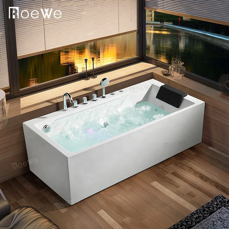 One Person whirlpool Indoor Tub Acrylic Bathtubs Multi-functional Bathtub Price in Dubai,hidromassagem Bath Tub Jakuzzi