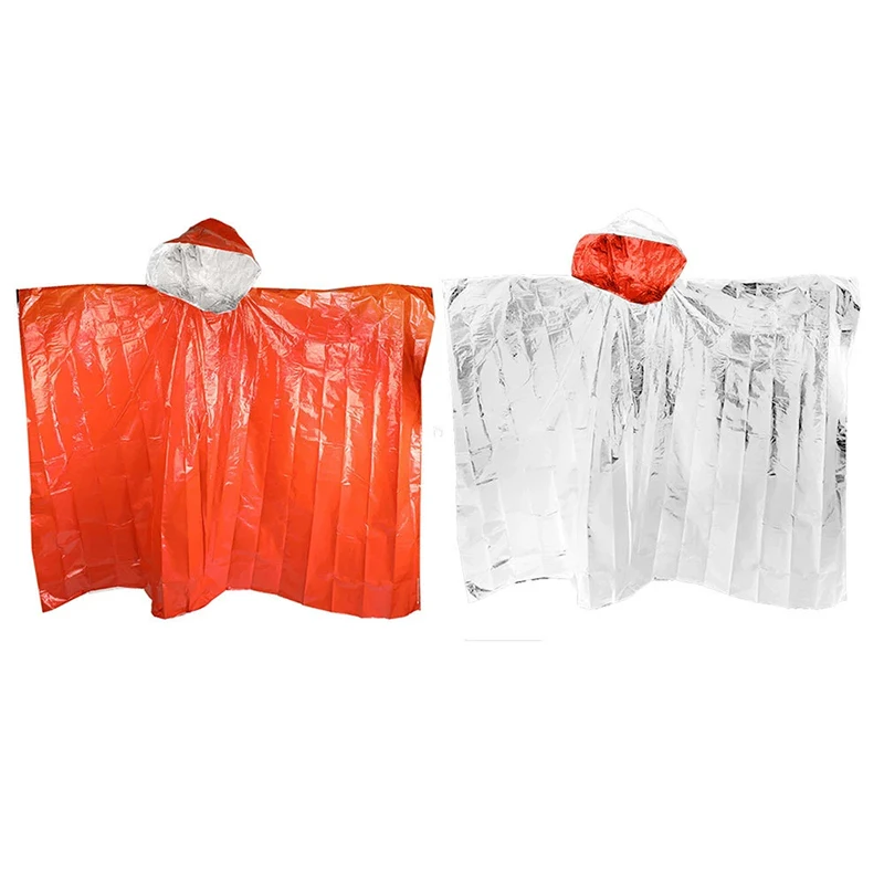 

Camping Equipment Emergency Raincoat Poncho Waterproof Rainwear Blanket Survival Camping Equipment Cold Insulation Rainwear