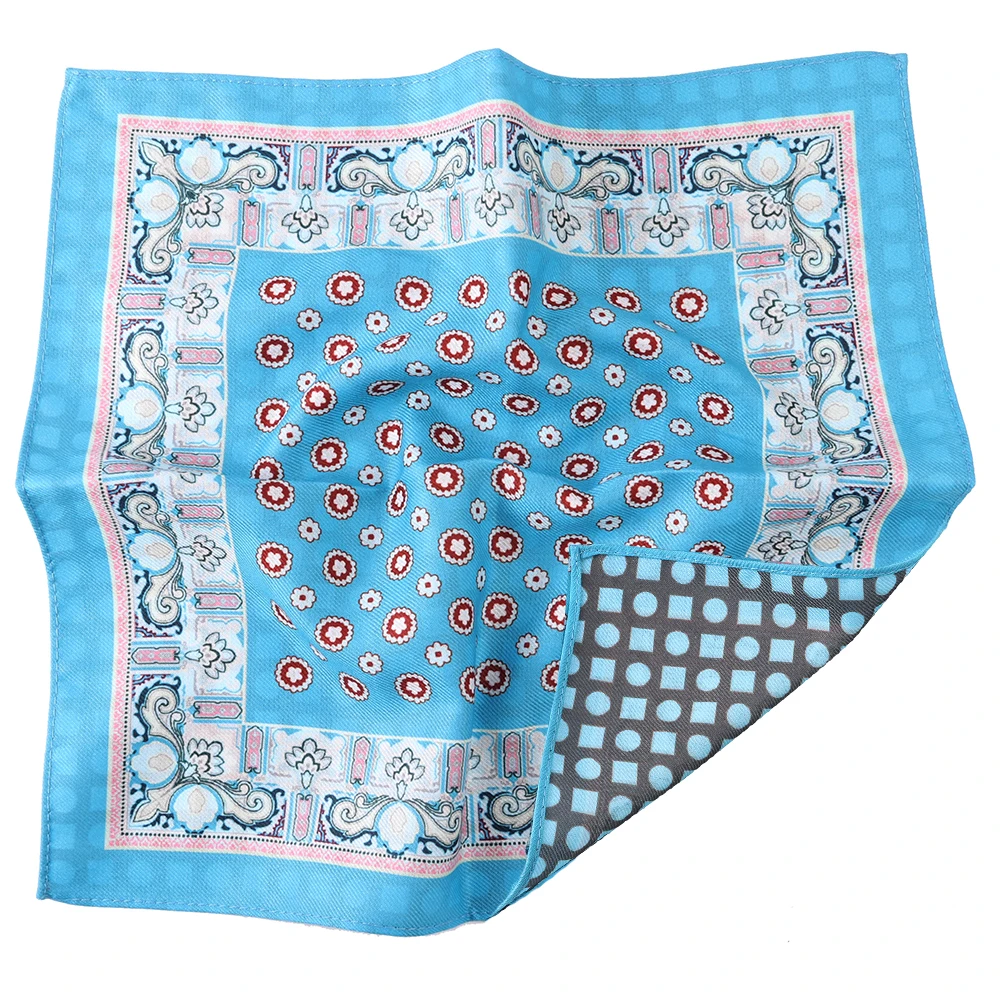 جيب مربع للرجال حفل زفاف رجالي الدعاوى منديل النبيذ الأحمر الأزرق الكاكي الداكن اللون جيب مربع للرجال جيوب البدلة