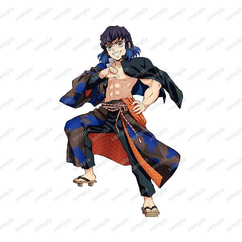 Figurine sur support en acrylique Demon Slayer: Kimetsu No Yaiba Agatsuma Zenitsu, dessin animé périphérique, ornement de bureau mignon