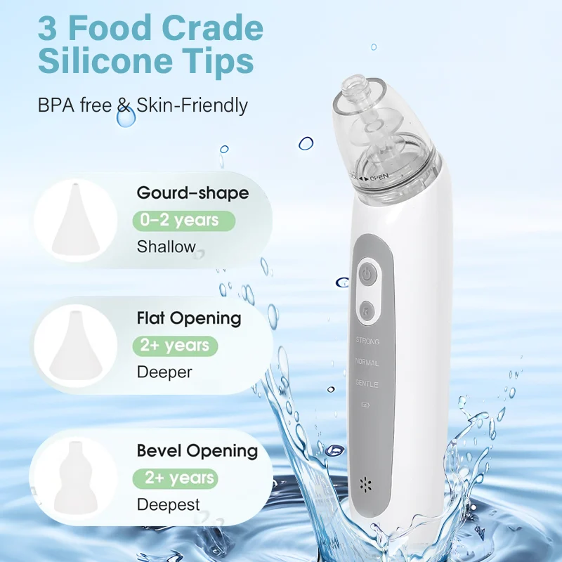 Wholesale & Dropshipping New Pattern Baby Electric Nasal Aspirator Charging Version Aspirator Suck Out Prevent Nasal Congestion