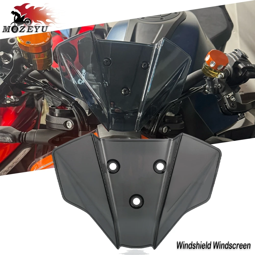 

Motorcycle Accessories For KTM Duke 125 Duke 250 Duke 390 125Duke 250Duke 390Duke 2024 2025 Windshield Windscreen Wind Deflector