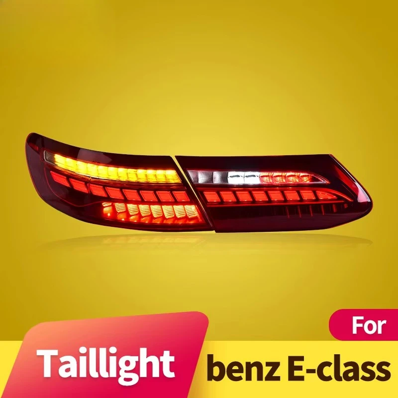 سيارة Styg لمرسيدسbenz E-class W238 أضواء خلفية 2017-2020 E260 مصباح ليد خلفي DRL إشارة الفرامل عكس اكسسوارات السيارات #2