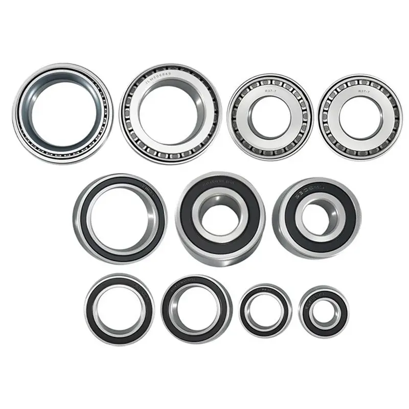 For Lincoln Hybrid HF35 Ford C-MAX Fusion 6906 6908 6307 R60-44 R37-7 6911 JLM506849 Compatible 11Pcs Transmission Bearing Set-B