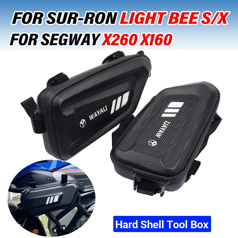 

For Sur-Ron Surron Light Bee S X Segway Dirt eBike X260 X160 X 260 160 Motorcycle Accessories Side Bag Repair Tool Storage Bags
