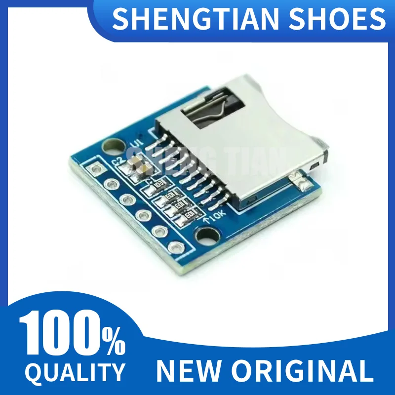 5pcs New Micro SD Storage Expansion Board Mini Micro SD TF Card Memory Shield Module With Pins for Arduino ARM AVR