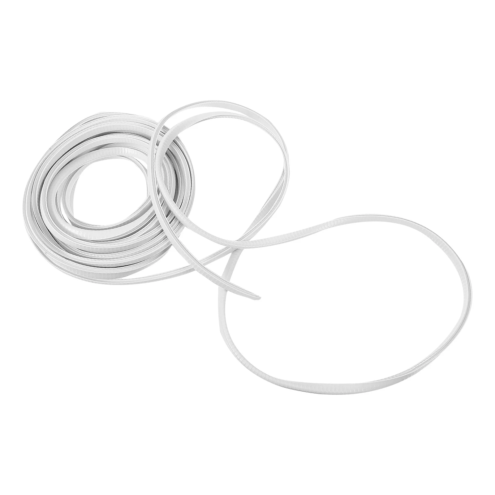 

10M Car Door Edge Guard U-Shaped Rubber Steel Anti-Collision Trim Strip Bumper Automotive Universal Fit Scratch