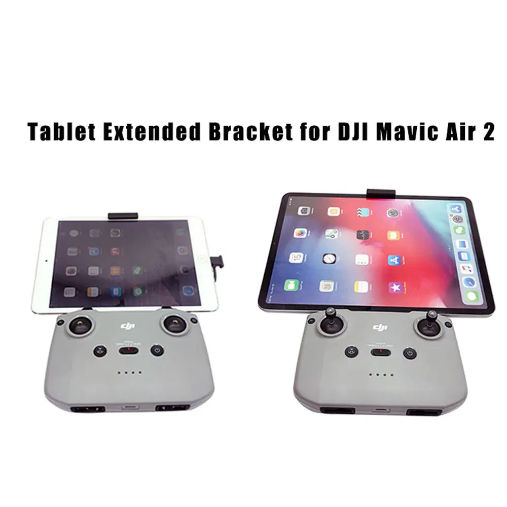 Adjustable Remote Control Tablet Holder for DJI Mavic Air 2/2S Extender Mount Clip For Ipad mini Ipad AIR Bracket Clip Holders