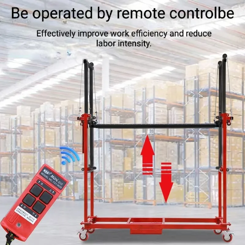 

Modern 6m Lift Platform Elevator Remote Control Work Platforms With Automatic Safety Features