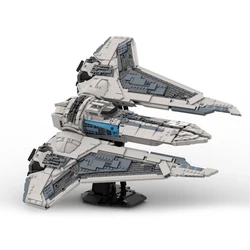 MOC Kom'rk-class Fighters Building Block Set Space War Transport Model Toys Movie Fans Collection Gifts(2994 PCS)