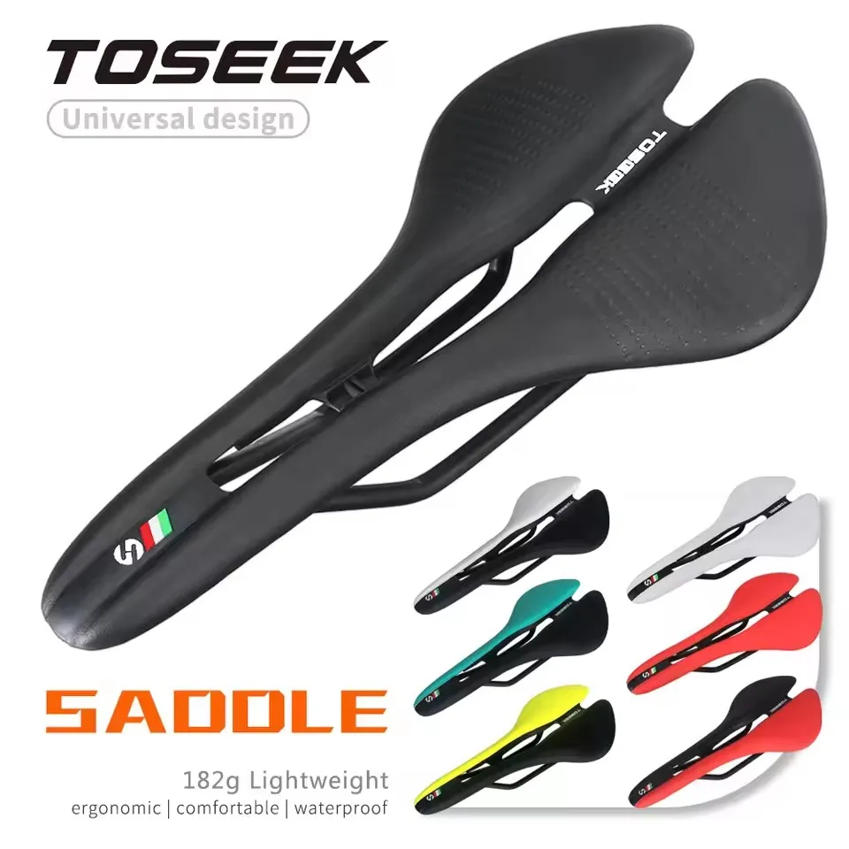

TOSEEK TS35 Bike Seat MTB Road BMX Bicycle Saddle for Men Women Comfortable Cushion Gravel Bicycle Racing Cycling Saddles
