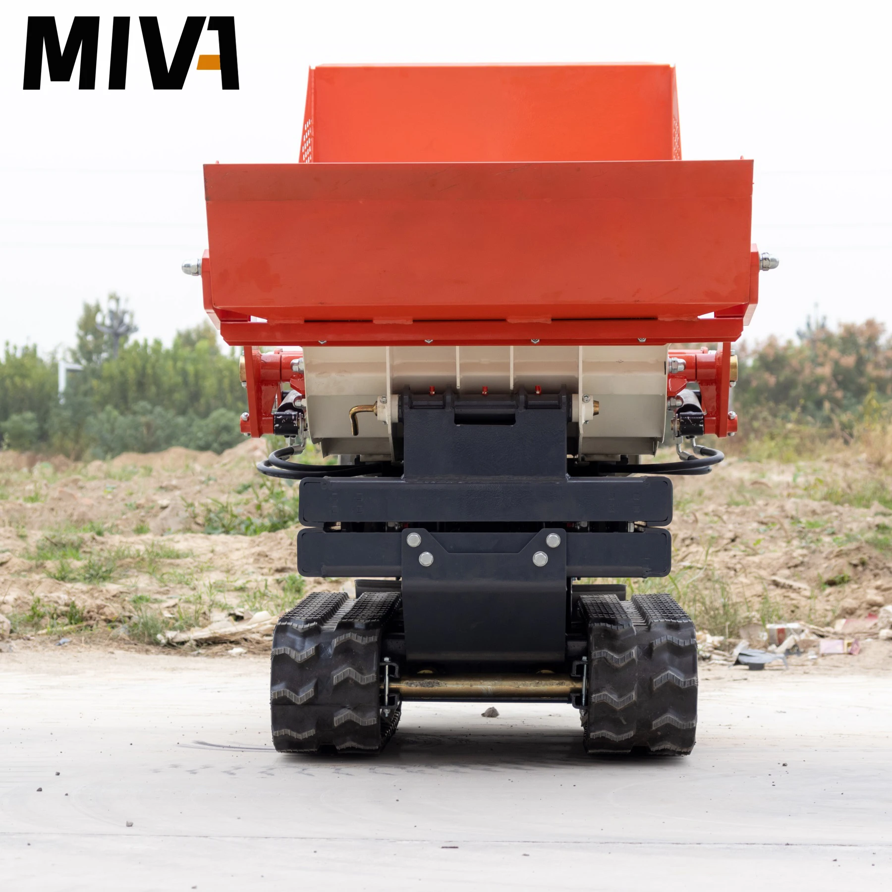 Fornecimento de fábrica na China 500kg Mini Dumper Hidráulico Caminhão basculante de esteira mais barato Mini caminhão basculante de esteira rolante personalizável