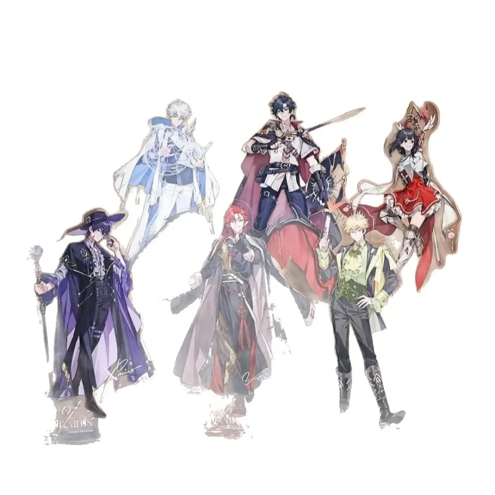 Anime Desktop Ornament Linkclick Lu Guang Qiao Ling Liu Xiao Vein Acrylic Self-made High Aesthetic Standing Sign Stand
