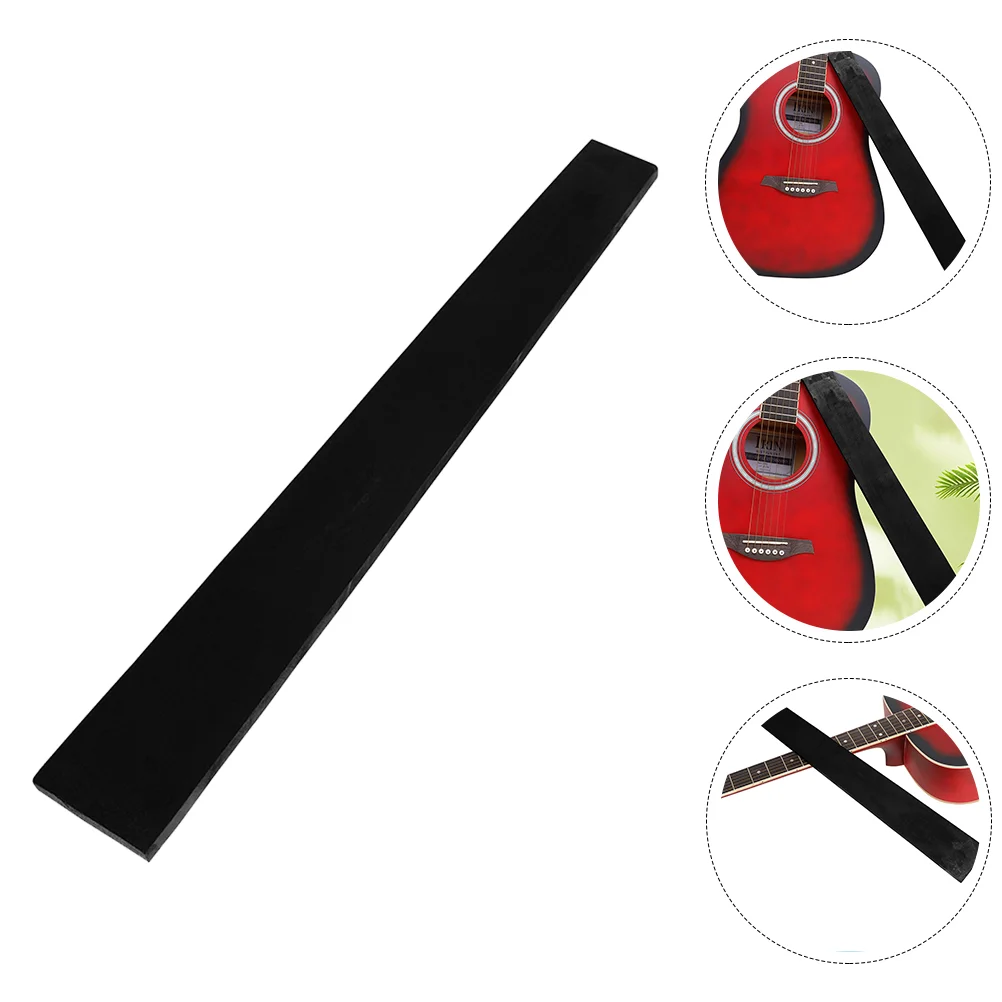 Guitar Ebony Fingerboard DIY Accessories for Folk Fretboard Bass Plate Acoustic Accessory Simple