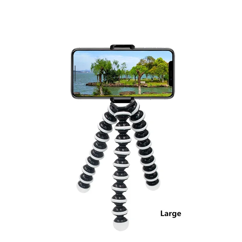 Large Flexible Octopus Style Tripod Handphone Mount Bracket Tripod Flexible Octopus Phone Holder Camera Accessories