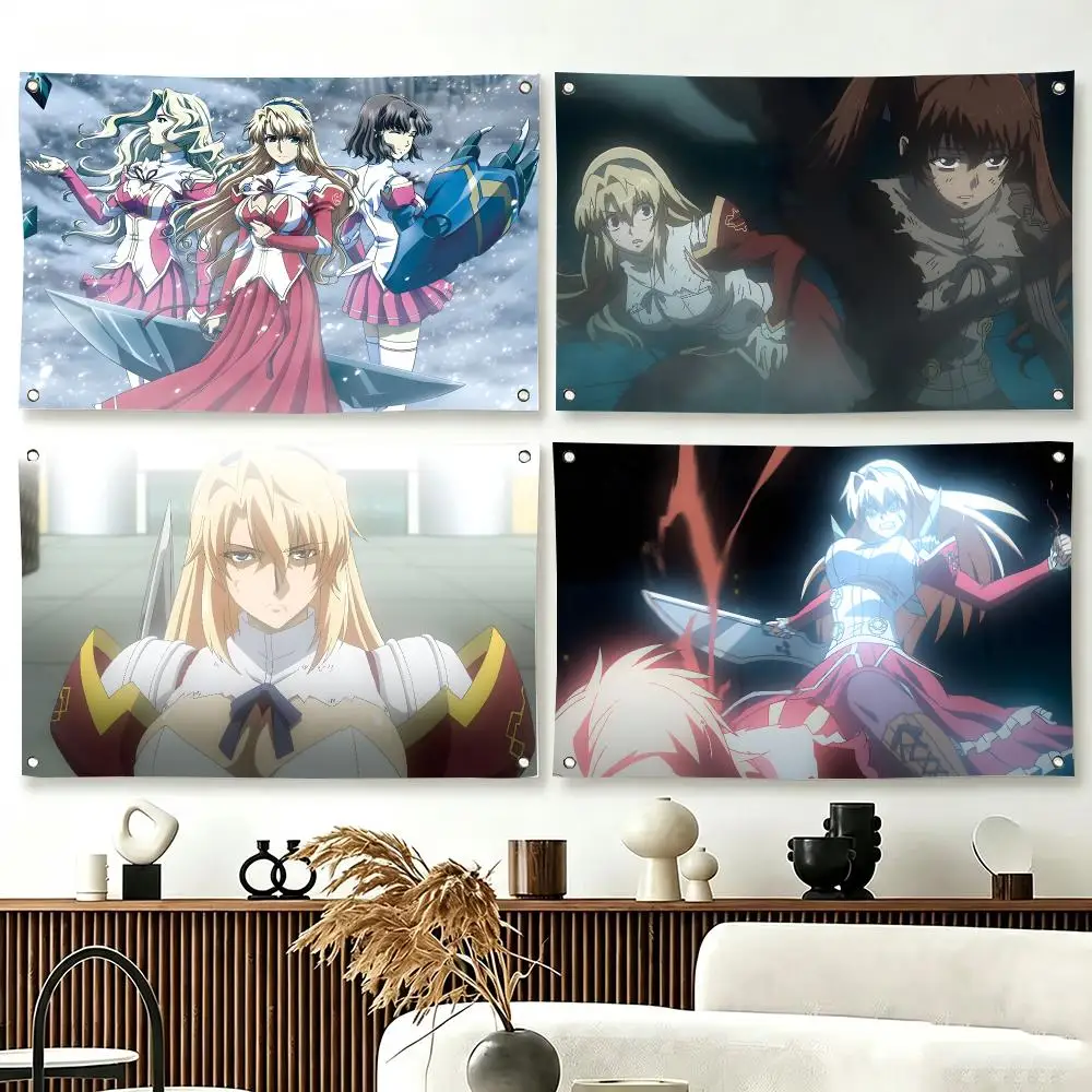 Battle Anime F-Freezing Flags  For Living Room Home Dorm Decor Wall Outdoor Camping Party Banner Gifts