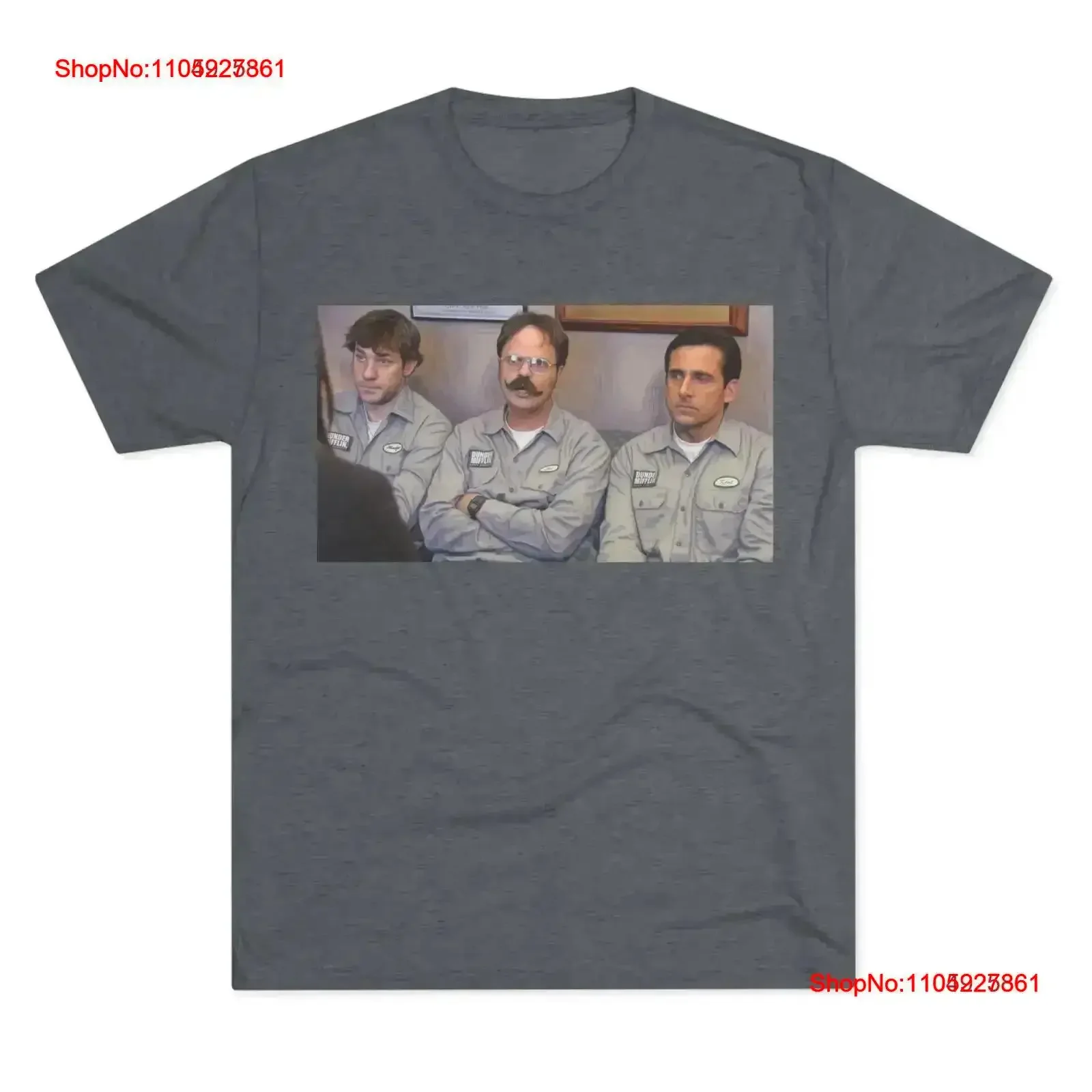 

We Will Burn Utica To The Ground Funny T Shirt Office Dwight Schrute Fan UNISEX Tri blend comfortable vintage Washed Soft