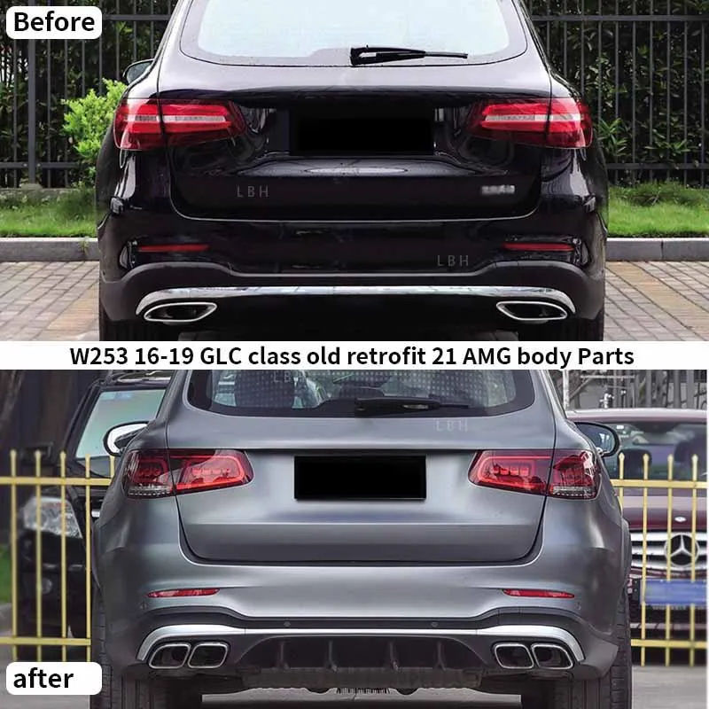 For W213 2016-2019 Upgrade 2021 Auto Parts Sets Kit Auto Tuning Accessories Body Kit 4