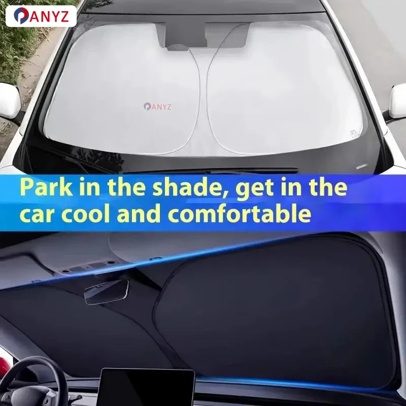 For Volkswagen Atlas Cross Sport 2024-2026 Car Windshield Sunshade Cover Front Window Sun Shade Heat Insulation Auto Accessories