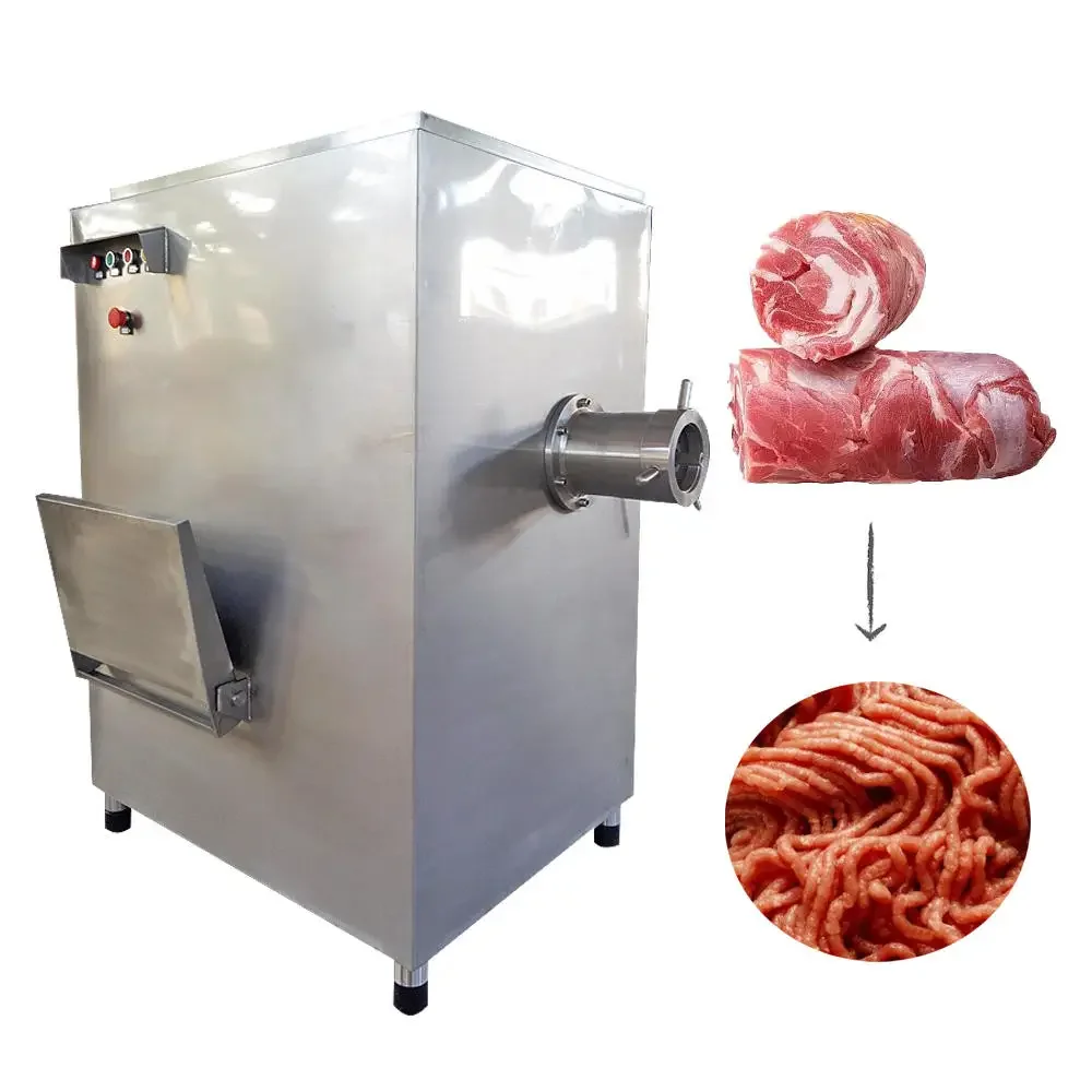 Meat processing machinery Large fresh meat grinder Frozen meat grinder