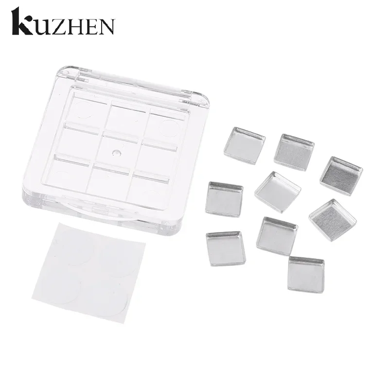 9-roosters Lege Oogschaduw Case Palette Oogmake-up Opbergschotel Voor Vrouwen Meisjes Make-up Beginners DIY Oogschaduw Tool