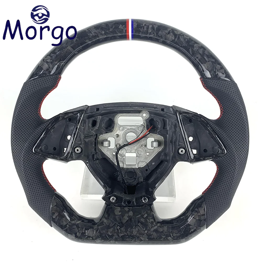 Interior accessories for Chevrolet forged carbon fiber customized racing car steering wheel for C5 C6 C7 C8 Corvette all series