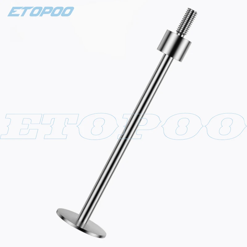 5/6/8/10mm Length M2.5 Thread T Type Shape Round Pan Disk Gauge Micrometer Tip Lever Dial Test Indicator measuring instrument
