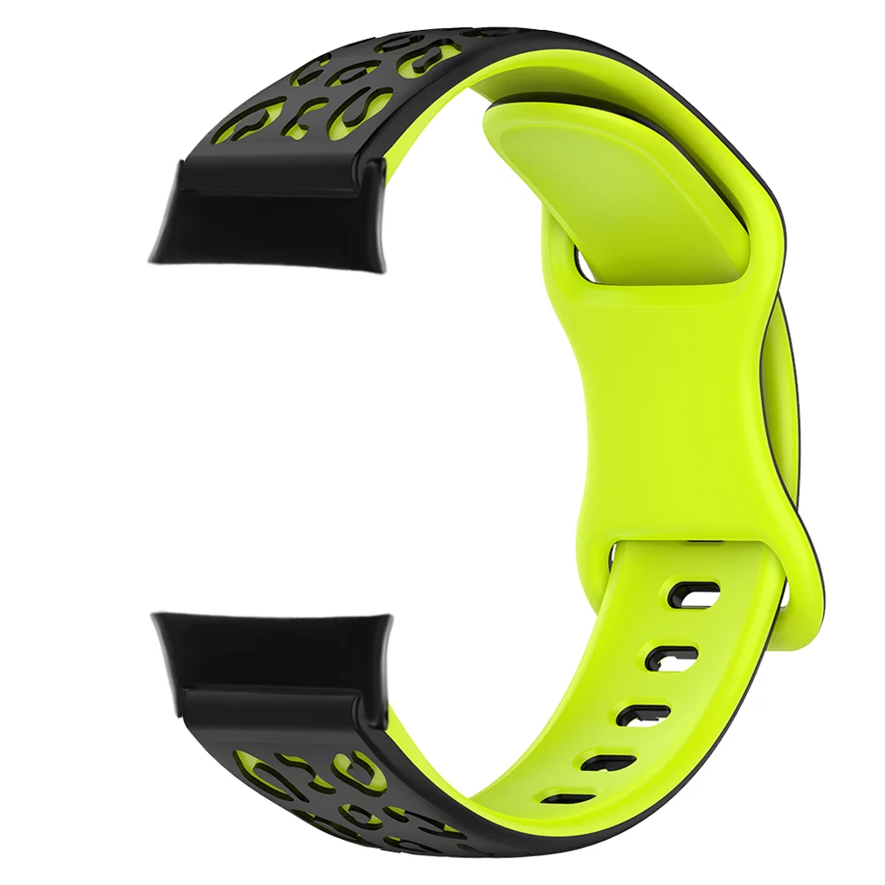 

20mm Silicone Watch Strap For Redmi Watch 3 With Leopard Print Quick Release Lightweight Skin-friendly Smart Watch Band Unisex