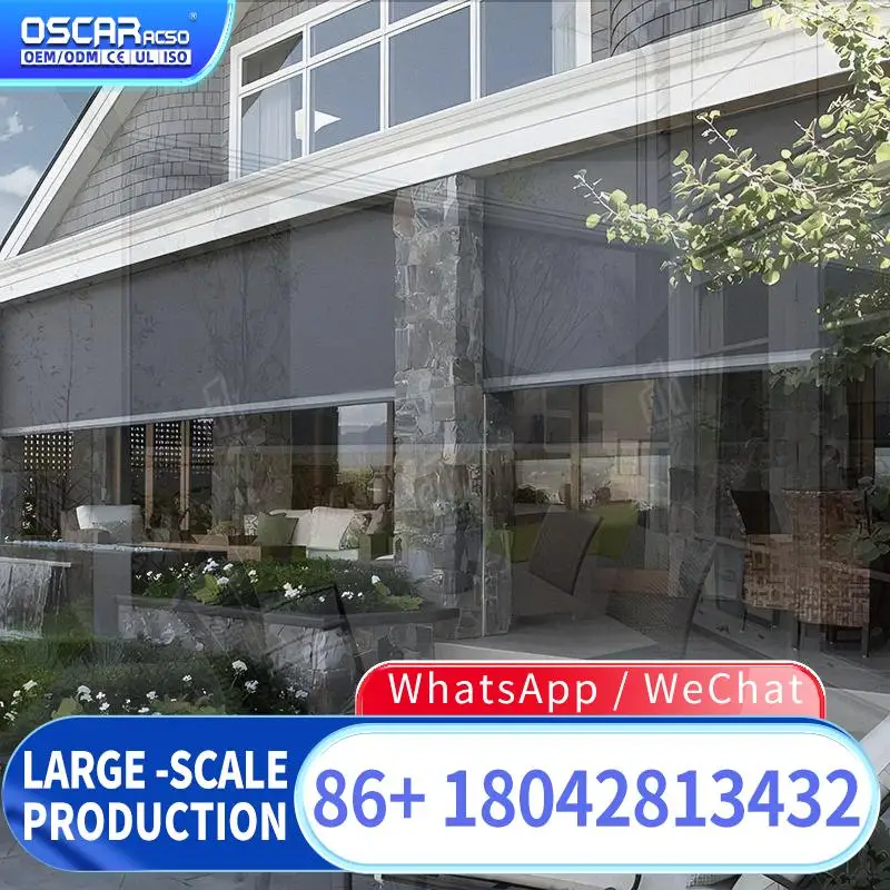 Commercial Aluminum Roller Shutter Door Windproof Security Industrial Rolling Door for Warehouse Shop Front Rolling shutter