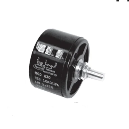 830-1-1-103 Vishay 830 Series 3 Turn 10kΩ ±3% Precision Potentiometer