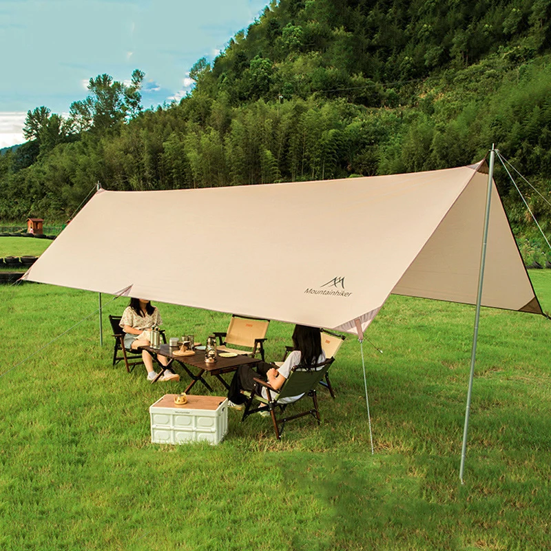 

Outdoor Oxford Cloth Sun Shelters, Rain And Sun Protection, Camping Picnic Sunshade