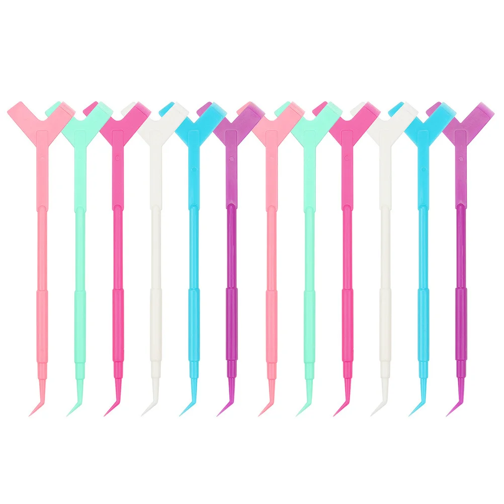 

60Pcs Eyelash Grafting Aid Tools Lash Lift Sticks Professional Plastic Lifting Brushes Beauty Salon Supplies