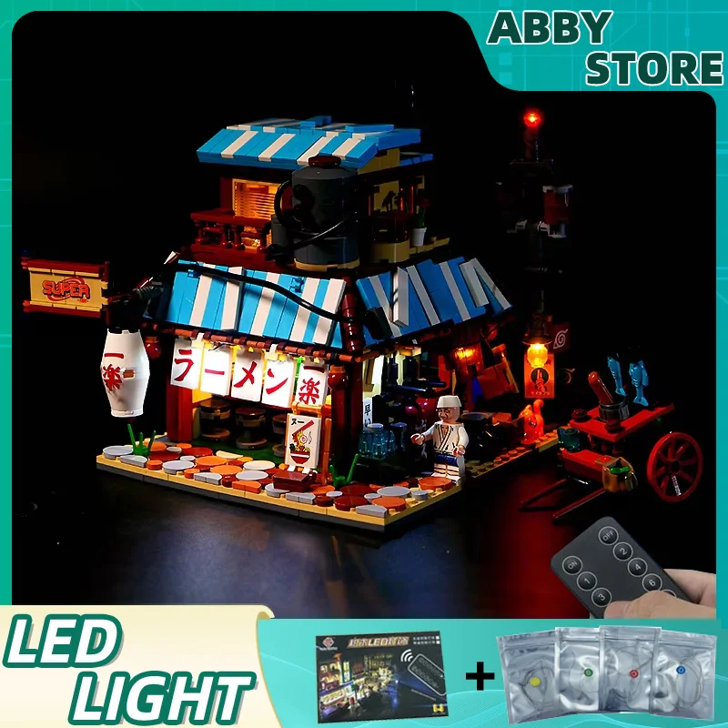 DIY RC LED Light Kit For LEGO 18K99 Noodle Shop   (Only LED Light,Without Blocks Model)