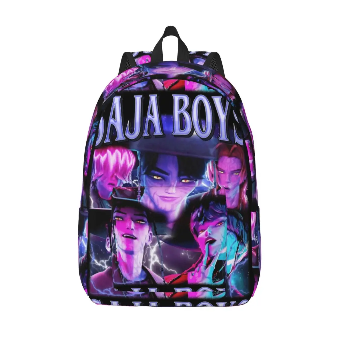 

Bootleg Saja Boys Kpop Demon Hunters Рюкзак Велосипедные рюкзаки Студенческие унисекс Большие школьные сумки на заказ Kawaii Рюкзак