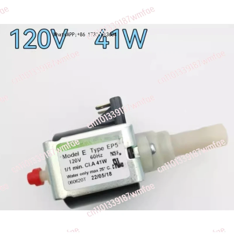 48W 230V 50Hz Coffee Machine / Esspresso Machine Solenoid Vibratory Water Pump for DeLonghi