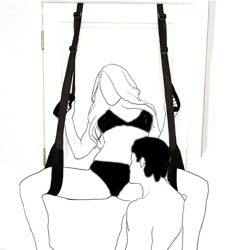 Sexual Swing For Couple Sex Swing Fetish Bdsm Sex Furniture Bondage Belt Swinging Hands Feet Straps 18 Adult Erotic Sm Goods