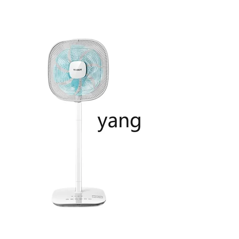 lCX  electric fan variable frequency floor-to-ceiling household soft sound shaking head intelligent remote control floor fan