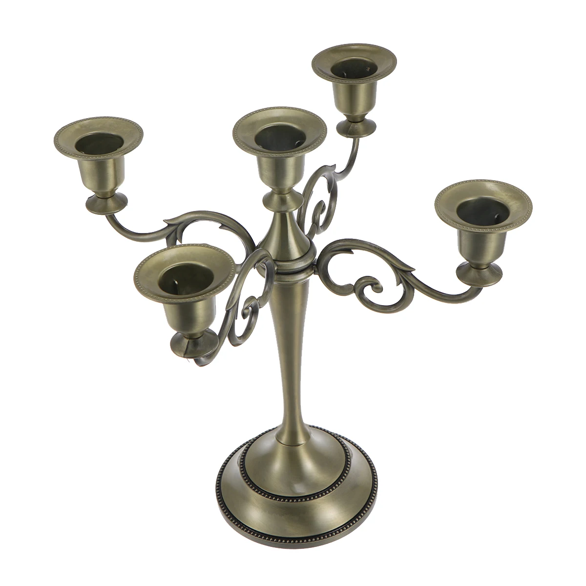 

Alloy C Holder Vintage Home Decor Art C Accessories Five Tealight Holders Reusable Wedding Christmas Gift