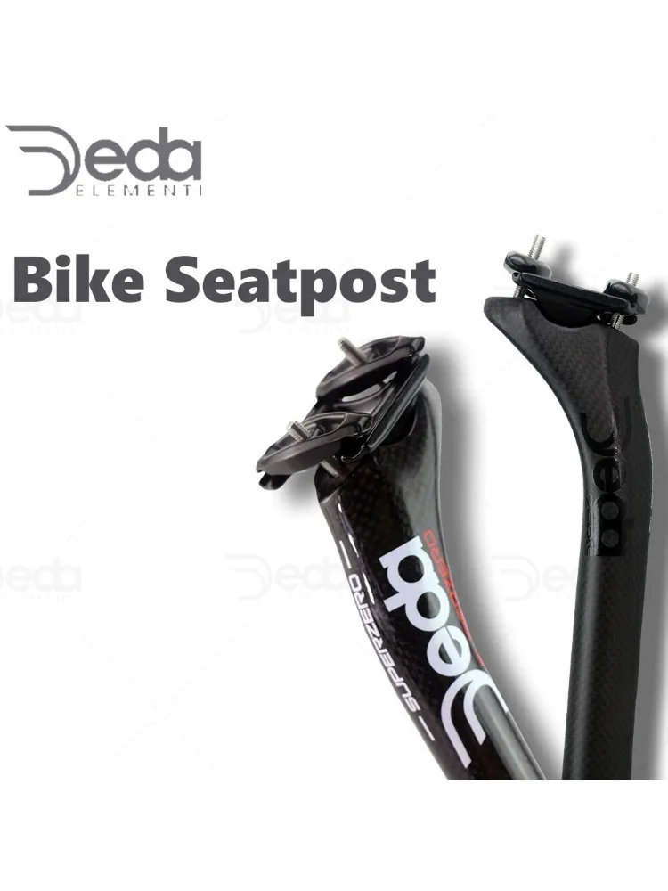 AliExpress NONE Jeda Super Zero Road Carbon Seatpost Offset 12mm MTB Bike Seat Post 27.2/30.8/31.6 X 350/400mm Bicycle SeatPost Parts