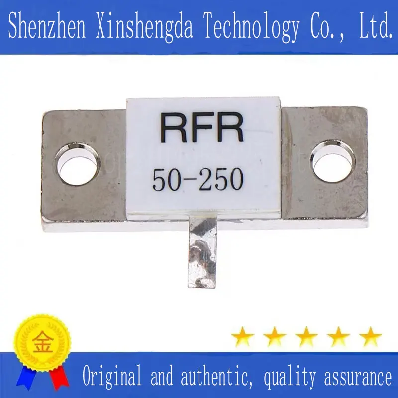 مقاوم تحميل الدمية RFR-50-250 RFR 50-250 RFR50-250 250W 50R 50 أوم 250 وات دبوس واحد جديد
