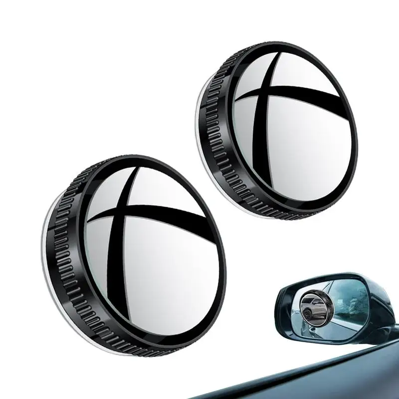 Blind Round Glass Full Vision 360 Degree Wide Anger Parking Assitant Waterproof Auto Rearview Blind Spots Mirror Car Accessories