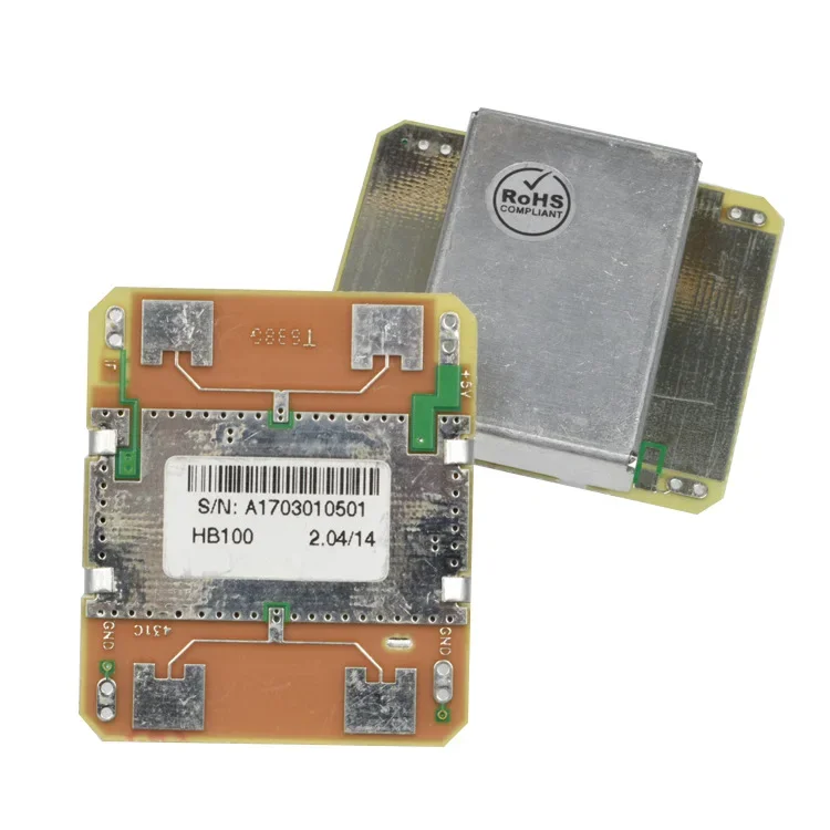 Agilsense Dopp inalámbrico X-Band Radar Sensor de microondas Módulo de microondas HB100