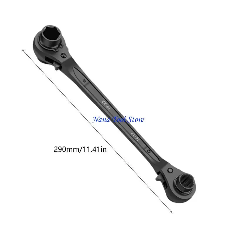 31GJ 2 طريقة عكسها مفتاح بانة تكوين رأس مزدوج 4 وضع وظيفي قبضة مريحة أداة المهنية #6