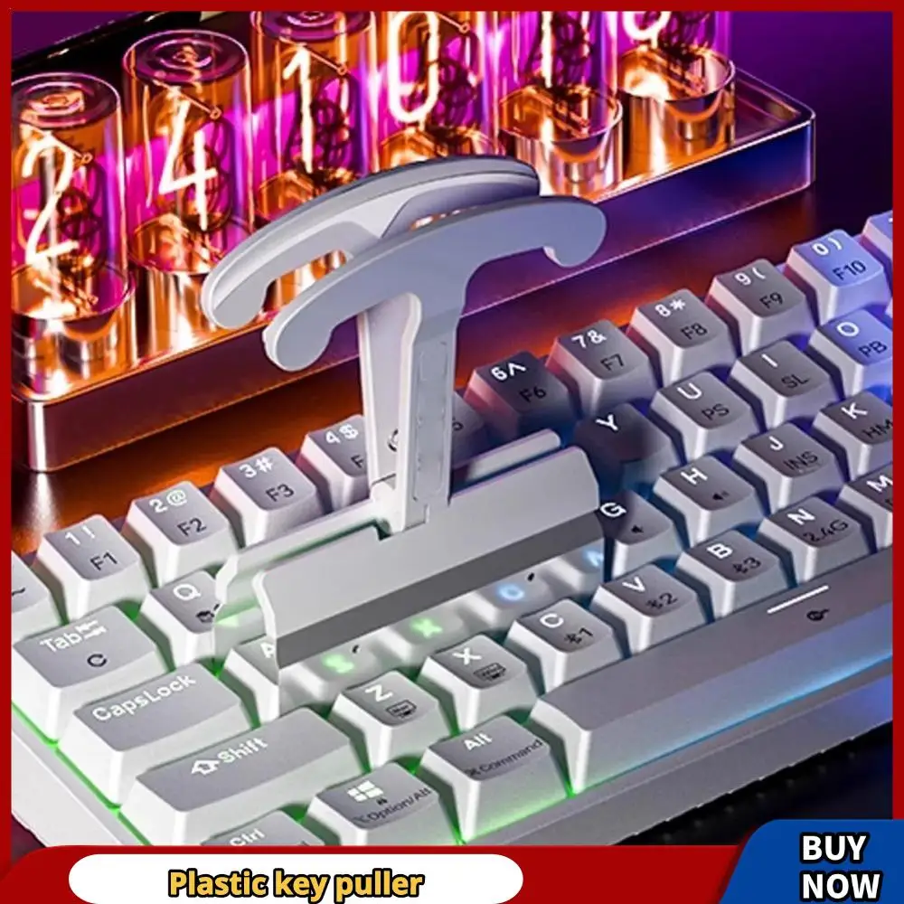 2 In 1 Multi-Purpose Mechanical Keyboard Key Cap Puller Universal Keycap Shaft Remover Button Extractor Keyboards Accessories
