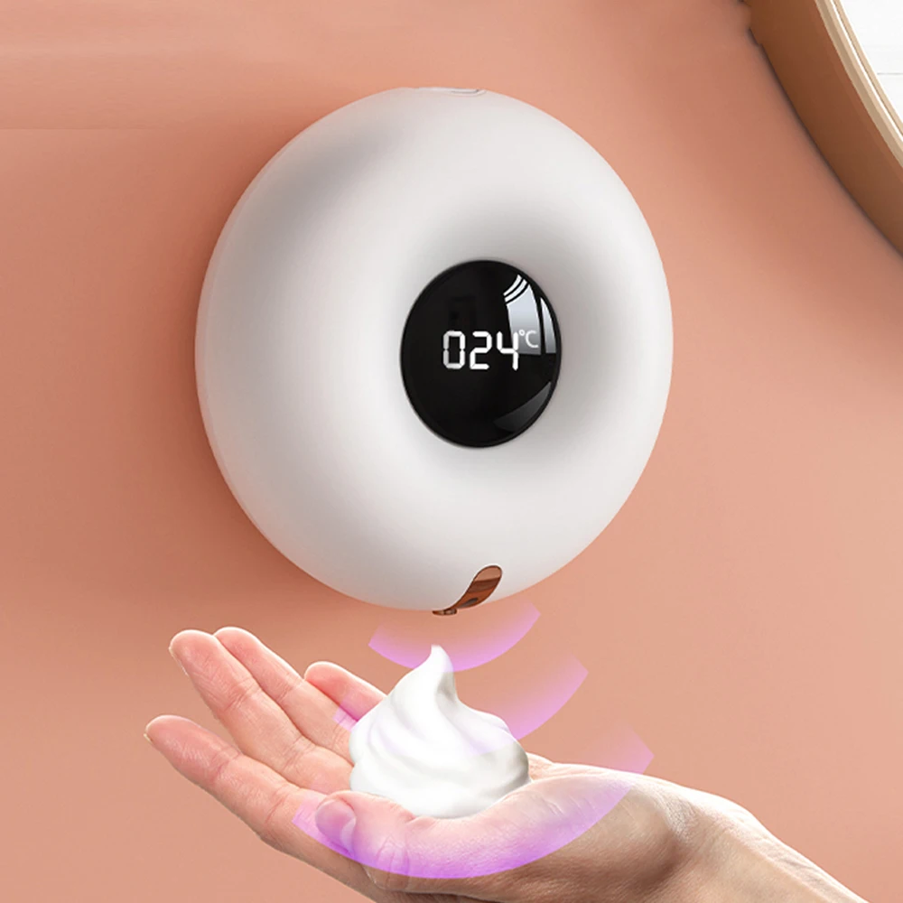 New Xiaomi Xiaozhi LED Display Automatic Induction Foaming Hand Washer Sensor Foam Household Infrared Sensor Soap Dispenser Home