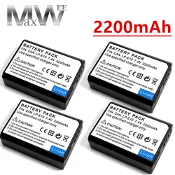 MaxWee LP-E10 LPE10 LP E10 Camera Battery for Canon EOS 1100D 1200D 1300D 2000D 4000D Rebel T3 T5 T6 KISS X50 X70 E10 Battery