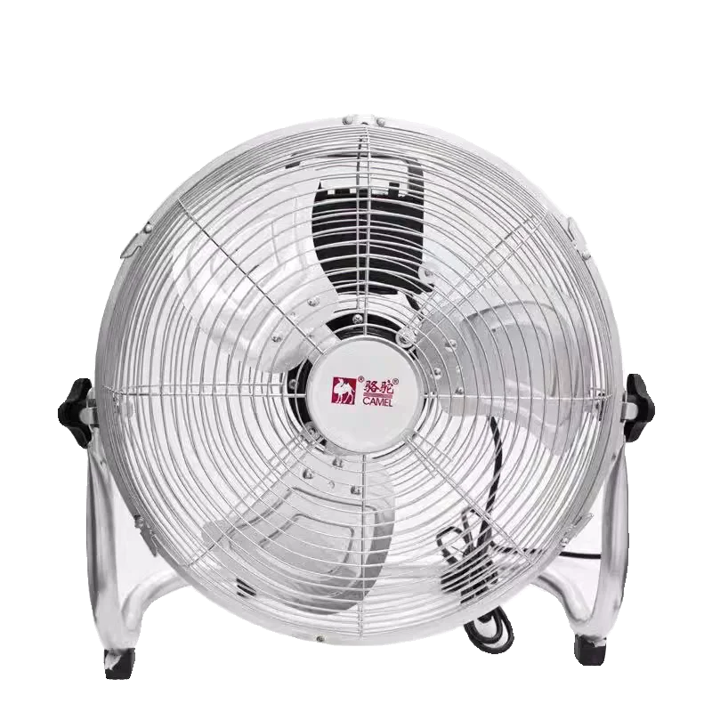 Ventilateur de sol industriel à grande vitesse avec base robuste, ventilateur de refroidissement pour atelier/entrepôt robuste, utilisation domestique silencieuse à économie d'énergie