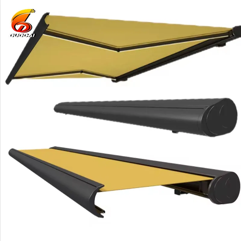 

Electric Awning With LED Light Outdoor for Home