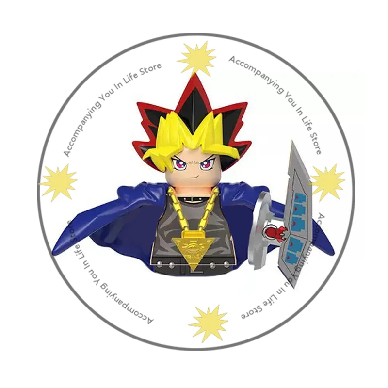 Duel Monsters Building Block Yugioh Yugi Muto Mini Action Figure Toys