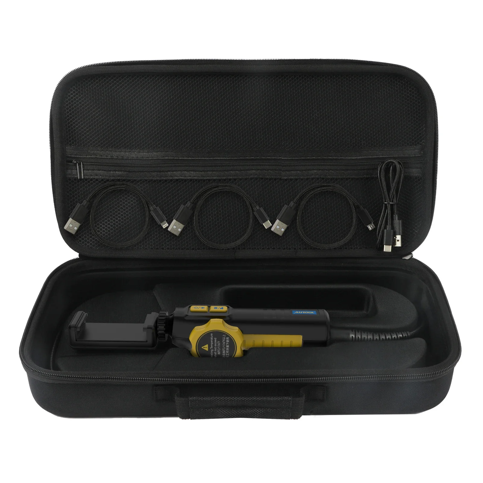 AUTOOL SVB302 السيارات Borescope التوجيه الكهربائي IP67 إضاءة مقاومة للماء الأنابيب الصناعية Borescope Borescope